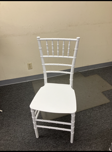White Resin Chiavari